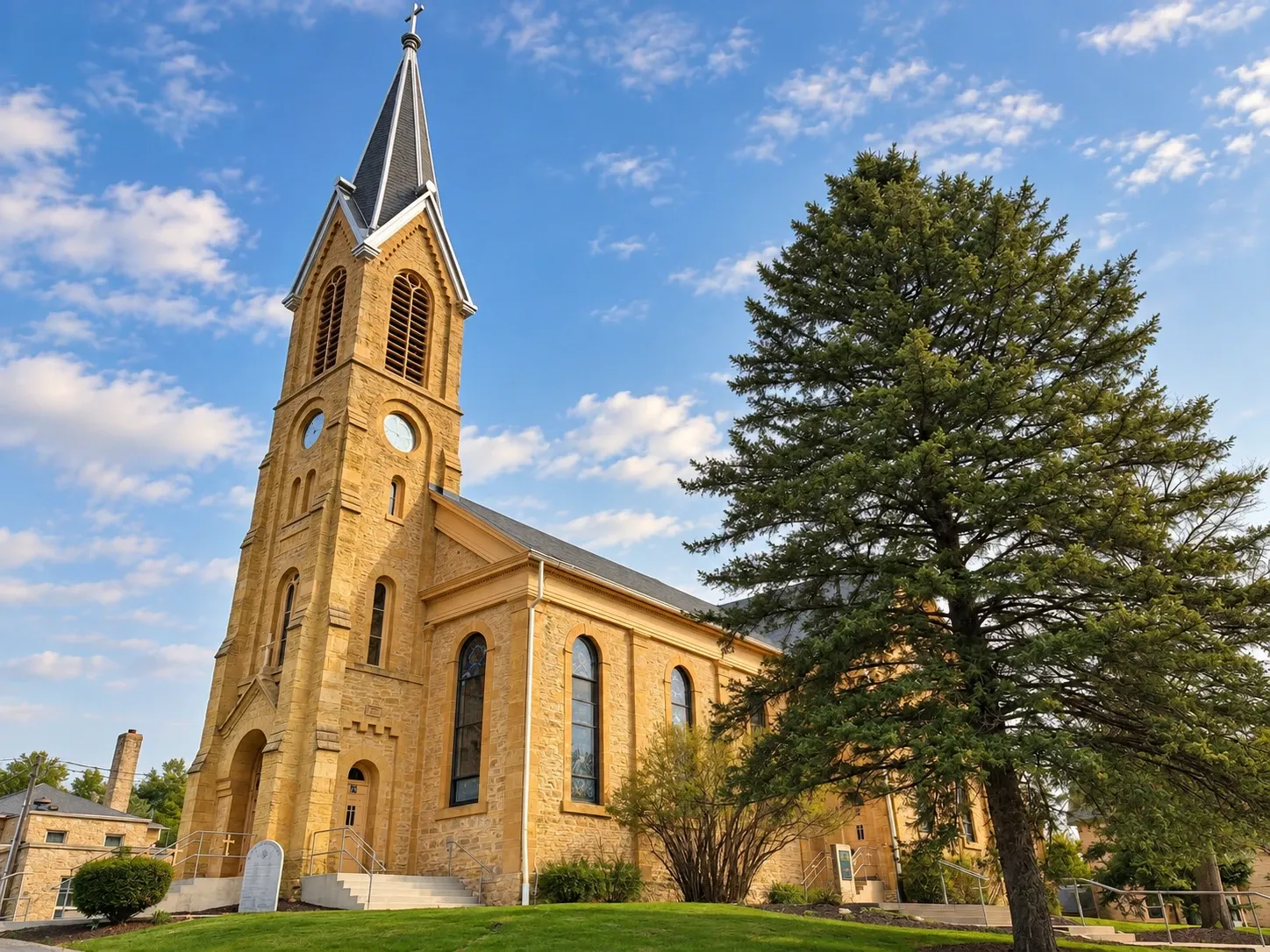 St. Norbert exterior in Roxbury